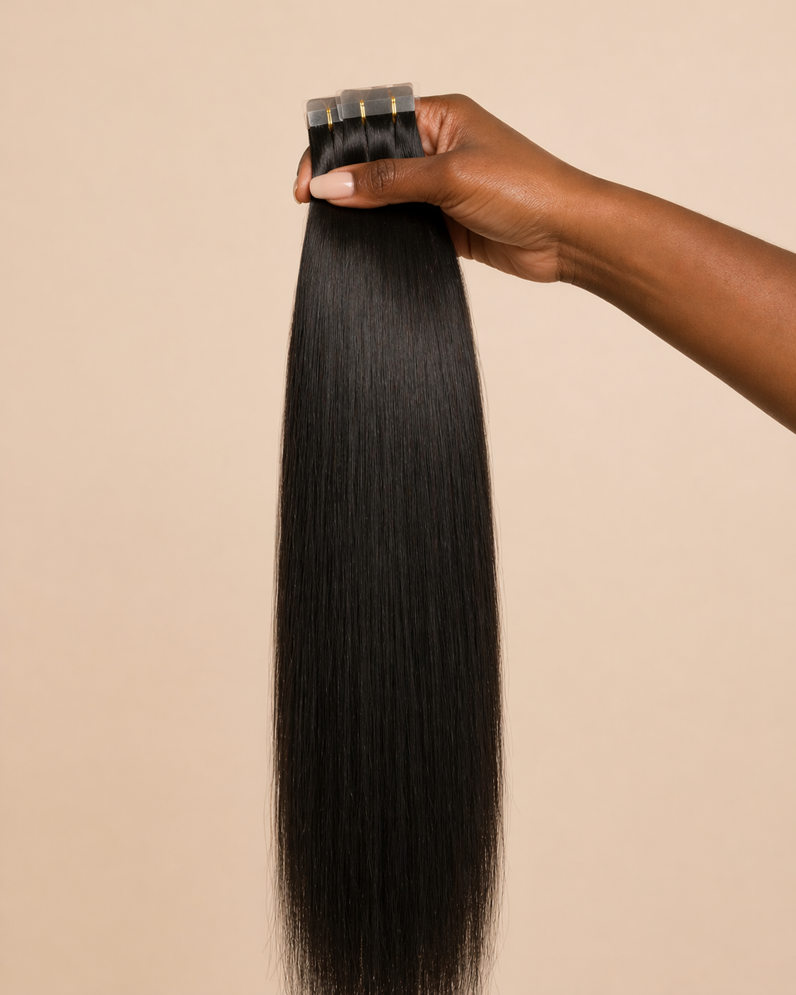 Tape in couleur foncé